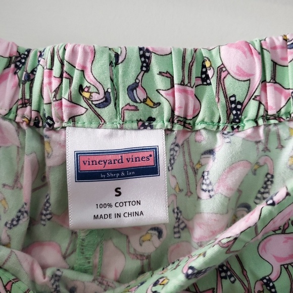 Vineyard Vines Mens Flamingo Pajama Lounge Pants - Picture 4 of 4